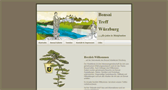 Desktop Screenshot of bonsai-treff-wuerzburg.de